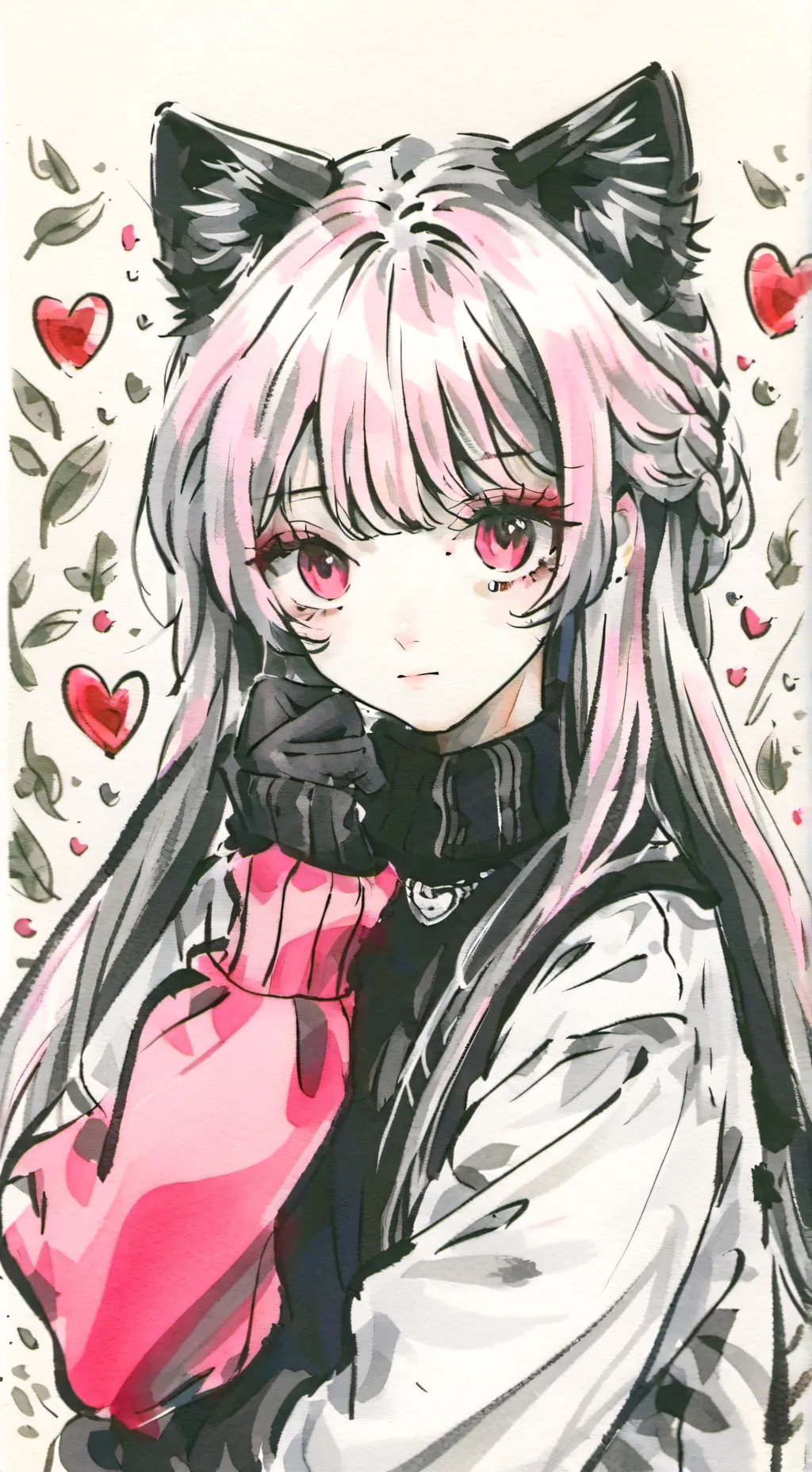 ai character: Mika background