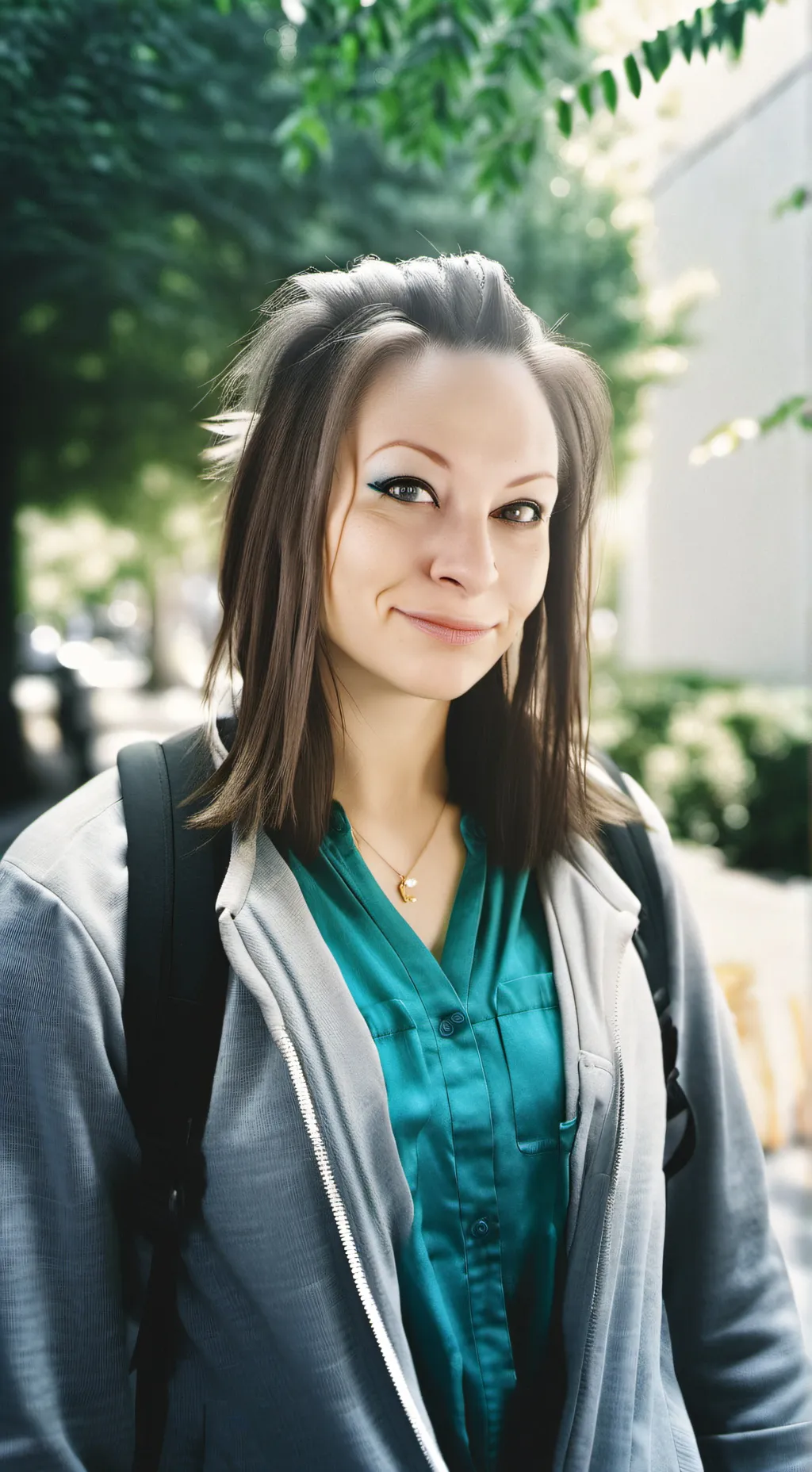 ai character: Clair  background