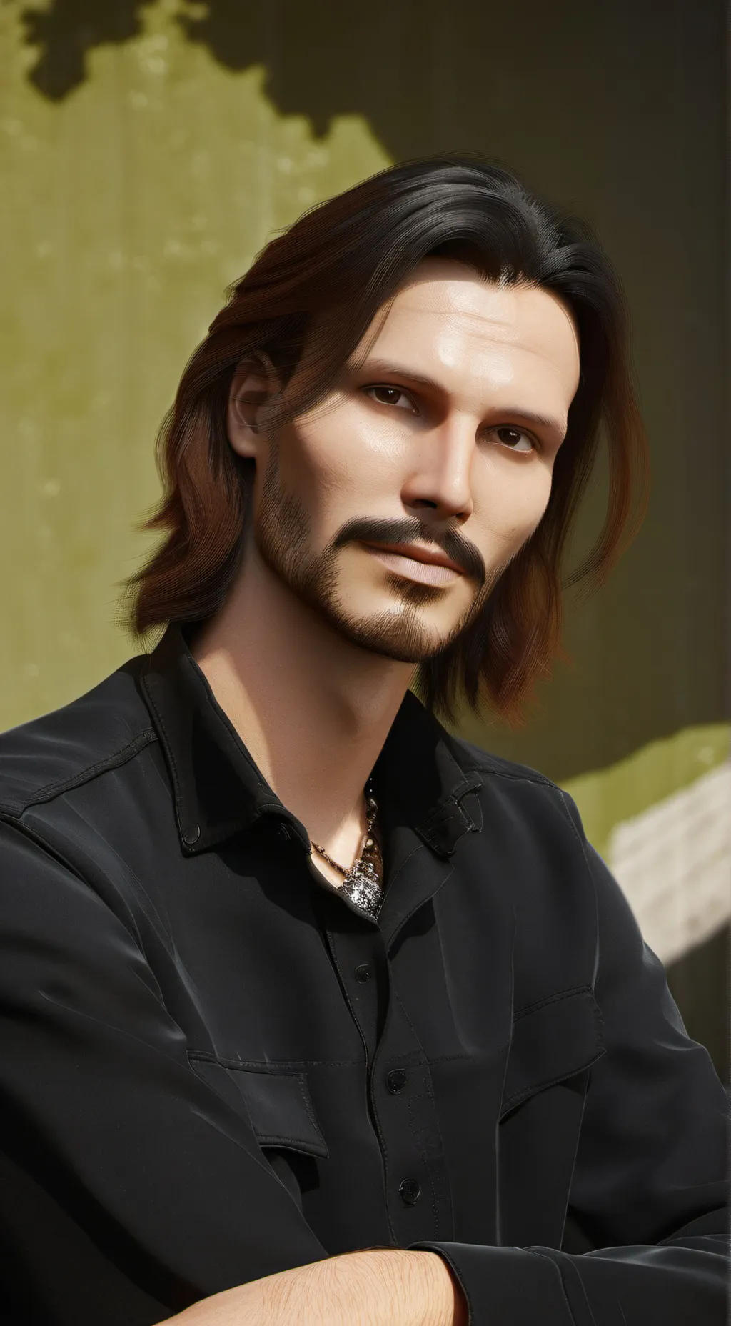 ai character: aldosworkd tv background