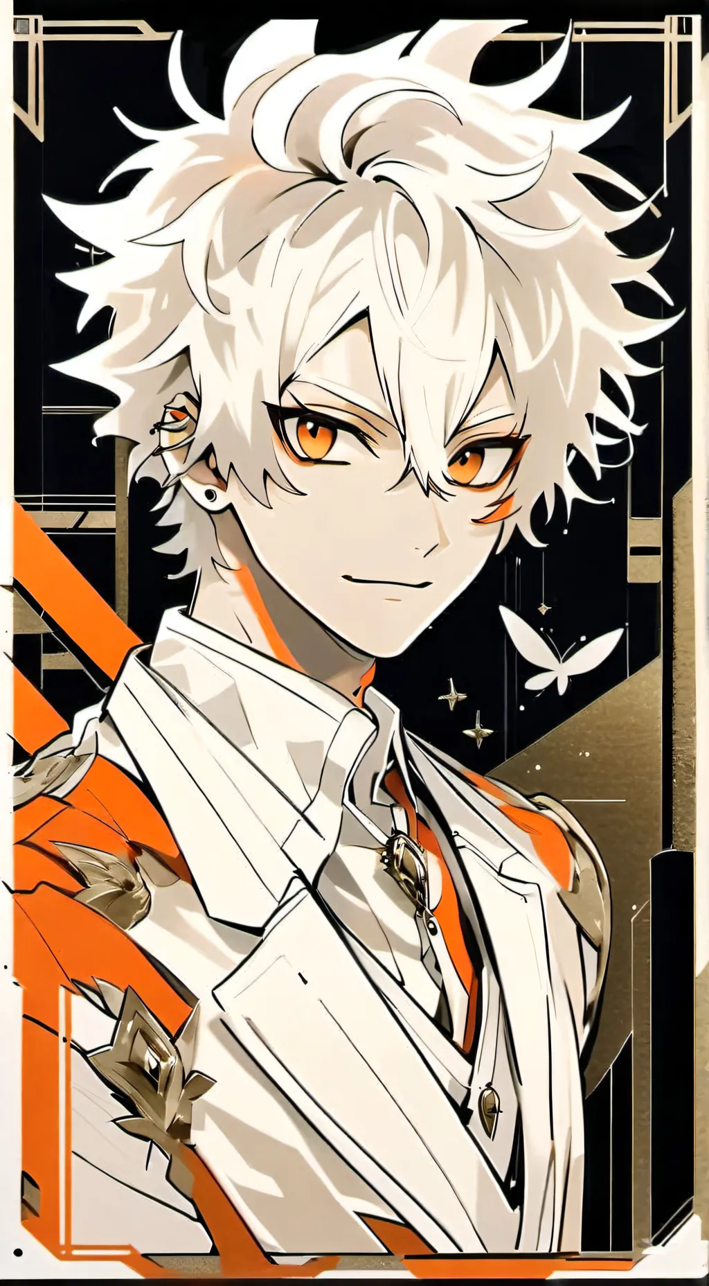 ai character: bakugo/kacchan  background