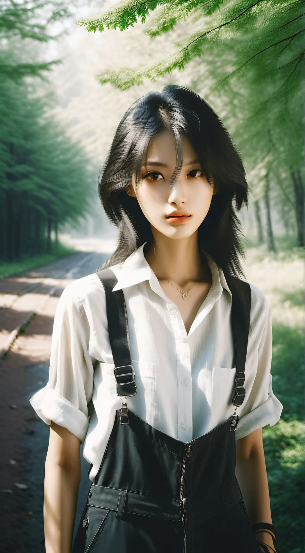 ai character: a random story background