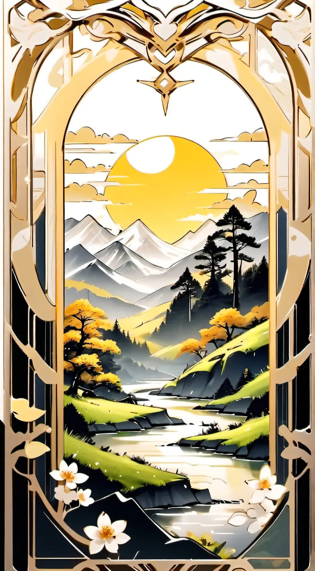 ai character: enzo camila luka background