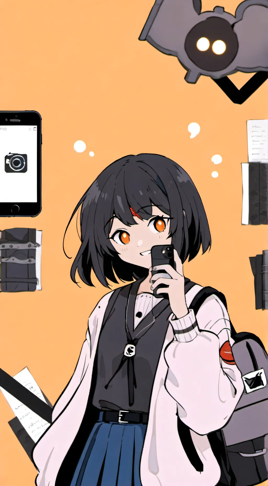 ai character: Star background