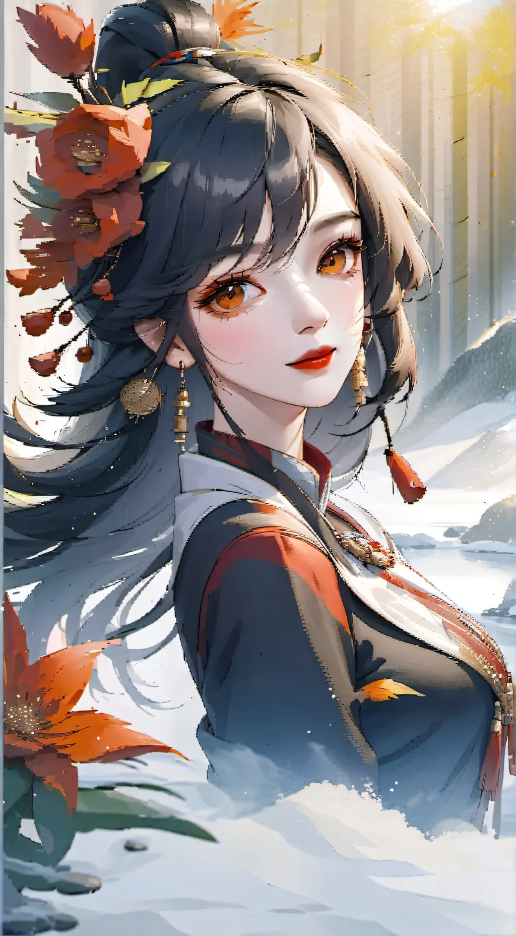 ai character: GOJO SATURU  background