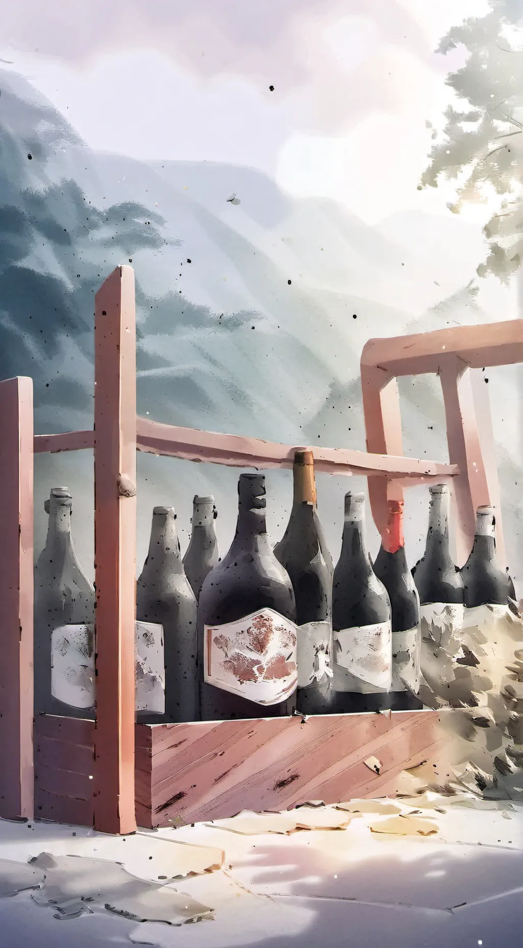 ai character: 7 mins of heaven 🍻 background