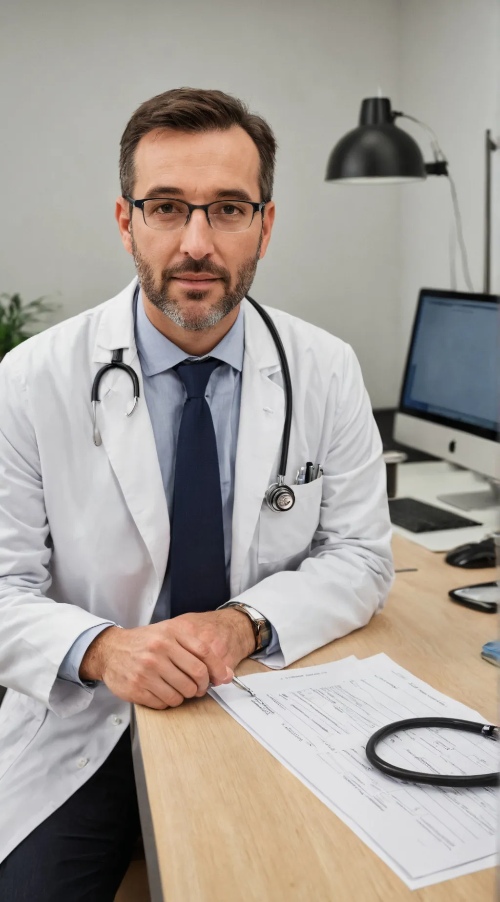 ai character: Doctor  background