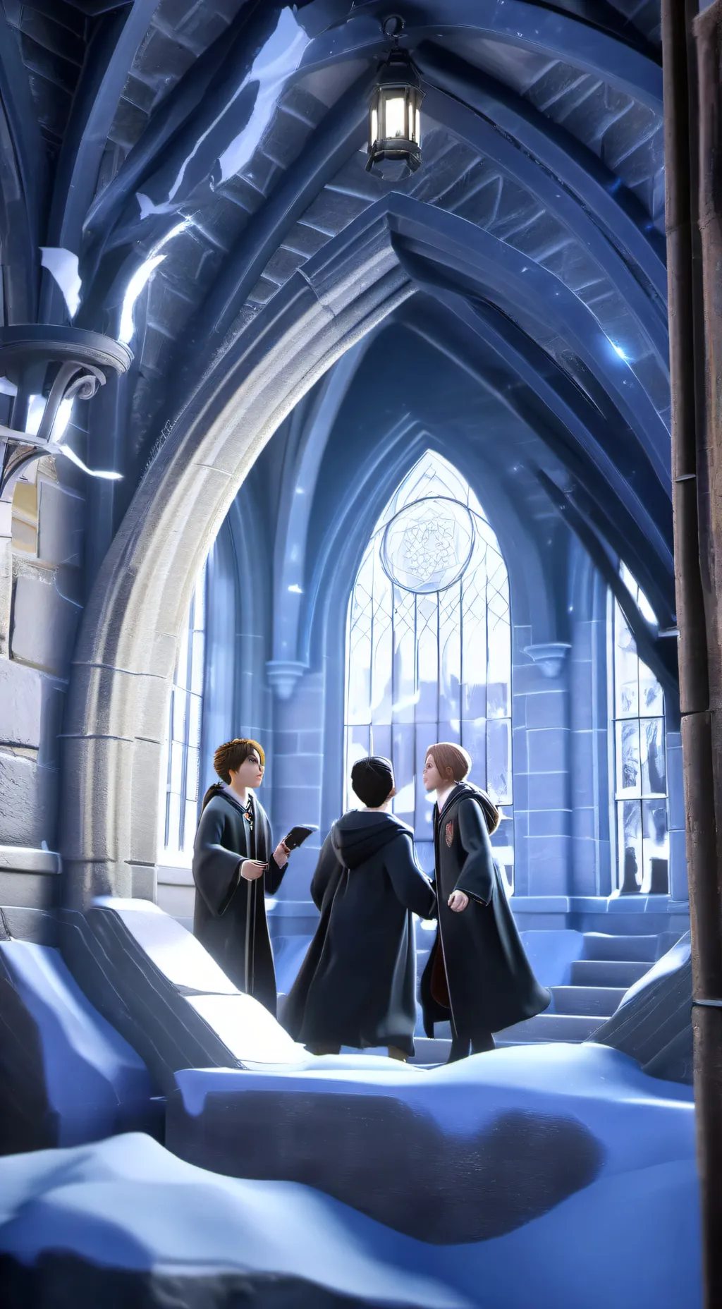 ai character: Pass the 📱(HP)  background