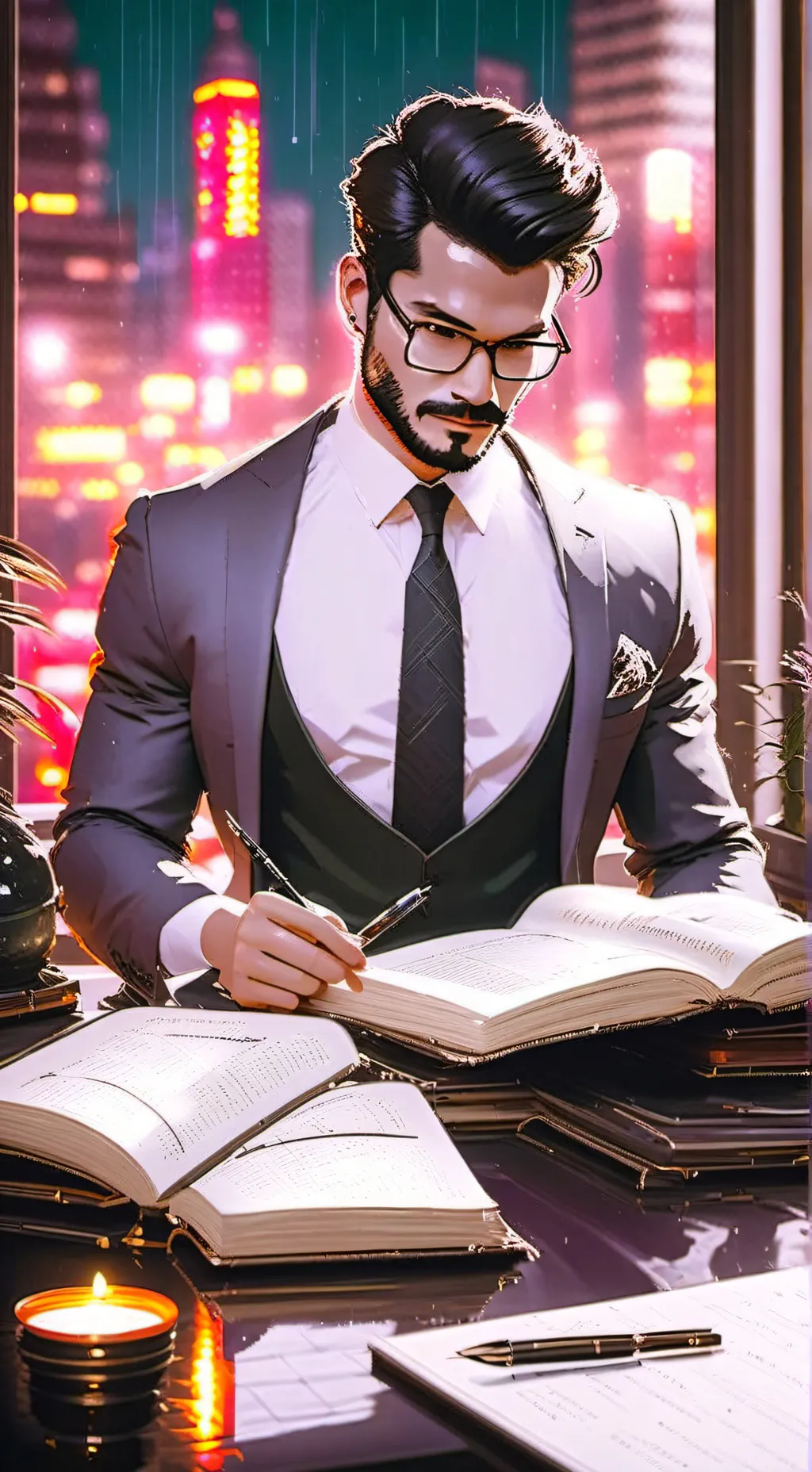 ai character: Ethan background