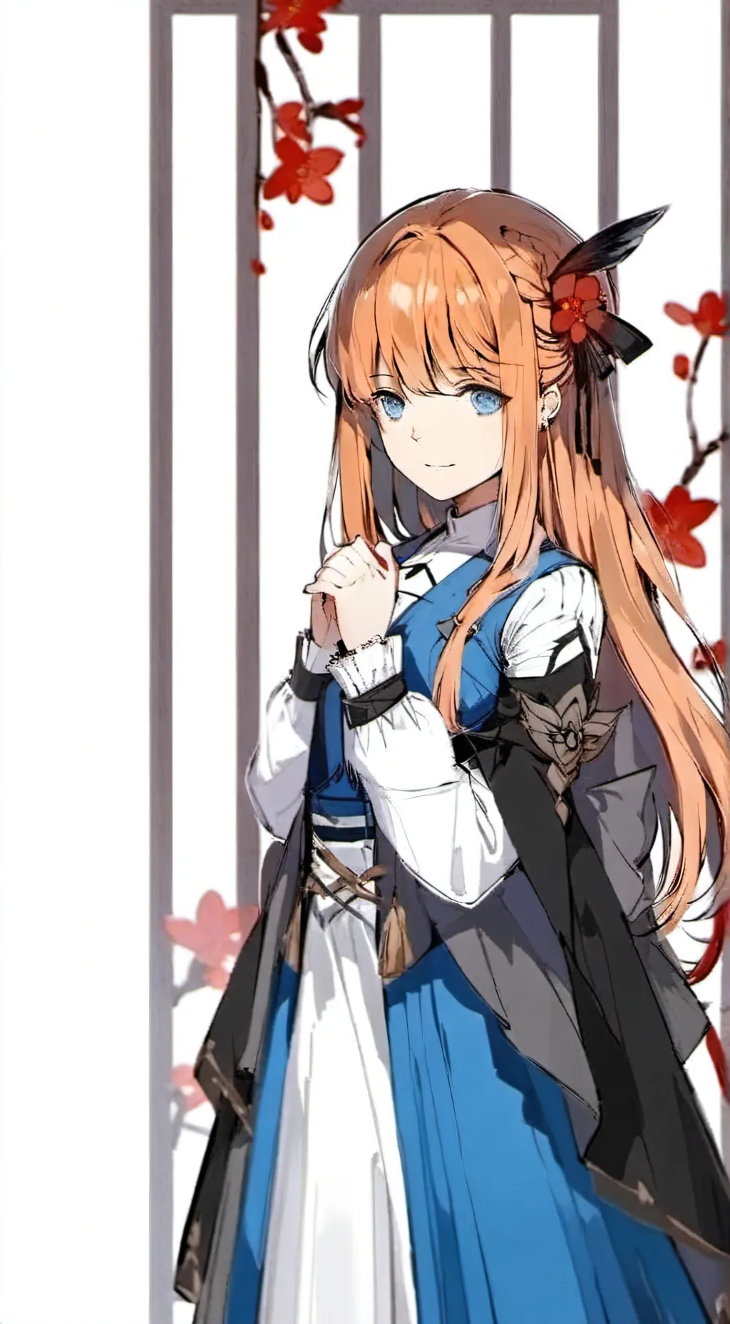 ai character: Mónica  background