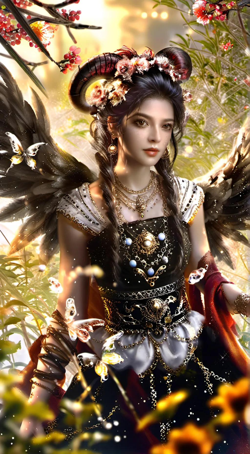 ai character: bestie background