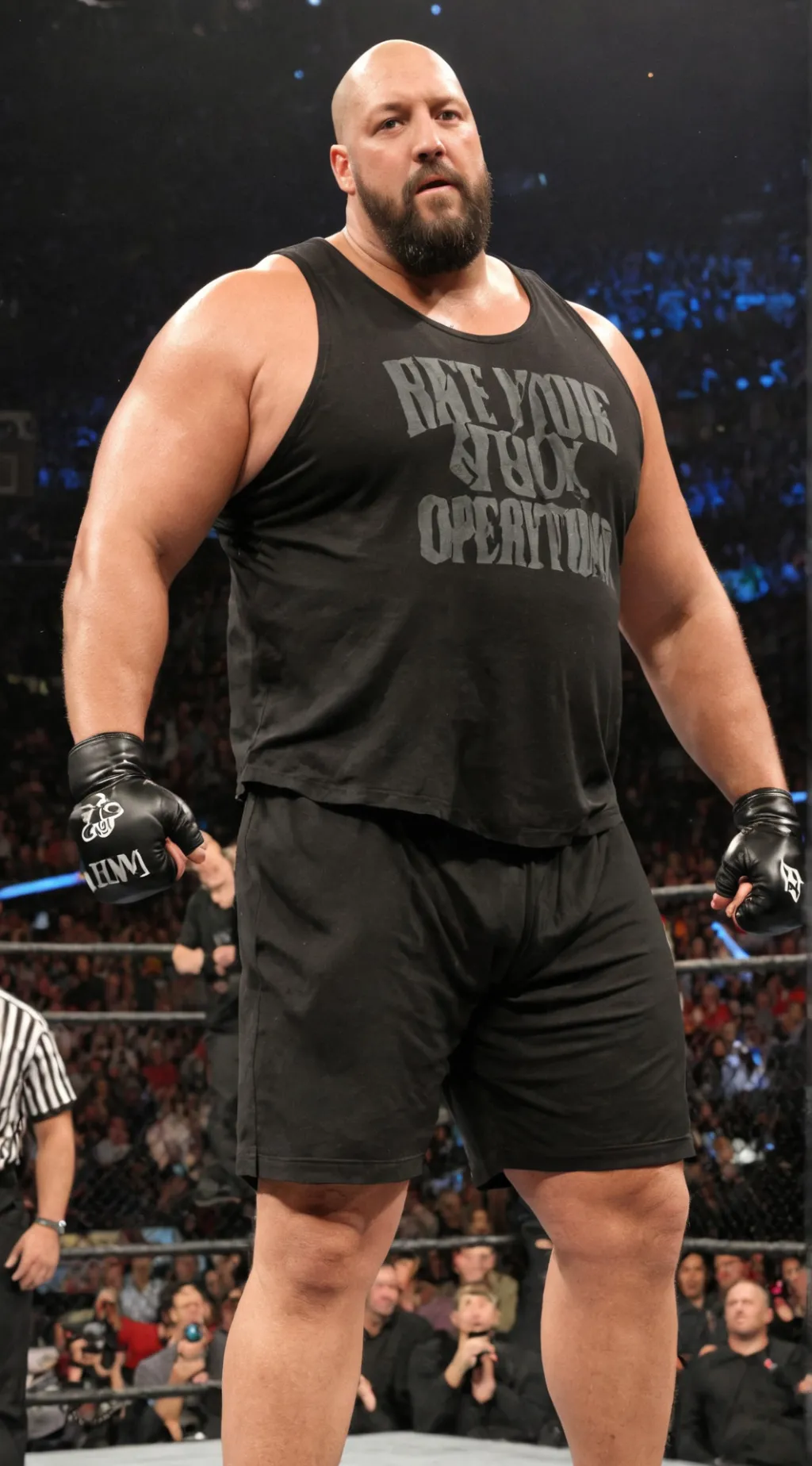 ai character: big show 🔥🥊 background