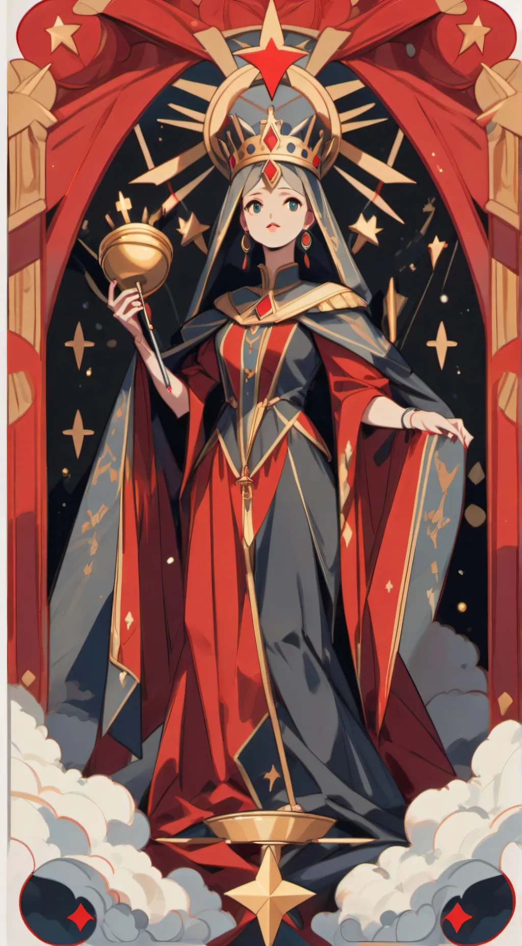 ai character: Hera and you  background