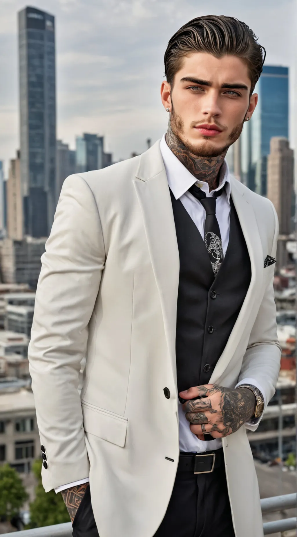 ai character: Marco H.  background