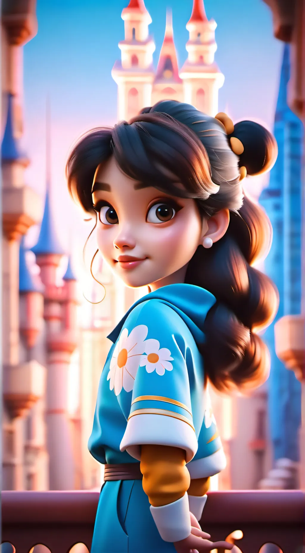 ai character: Serena background