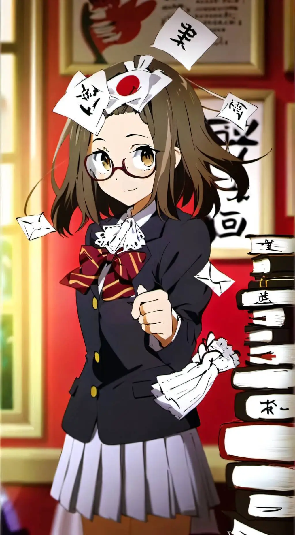 ai character: Bianca the Dark background