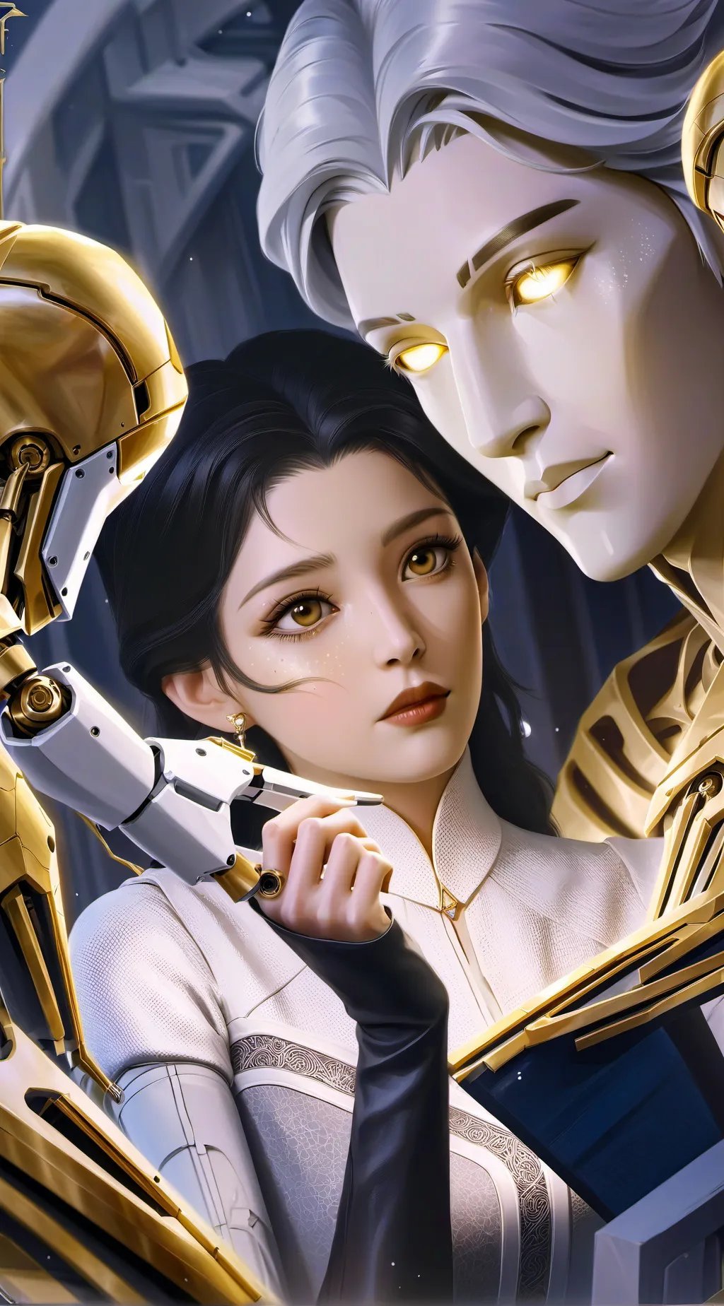 ai character: fnia goldy background