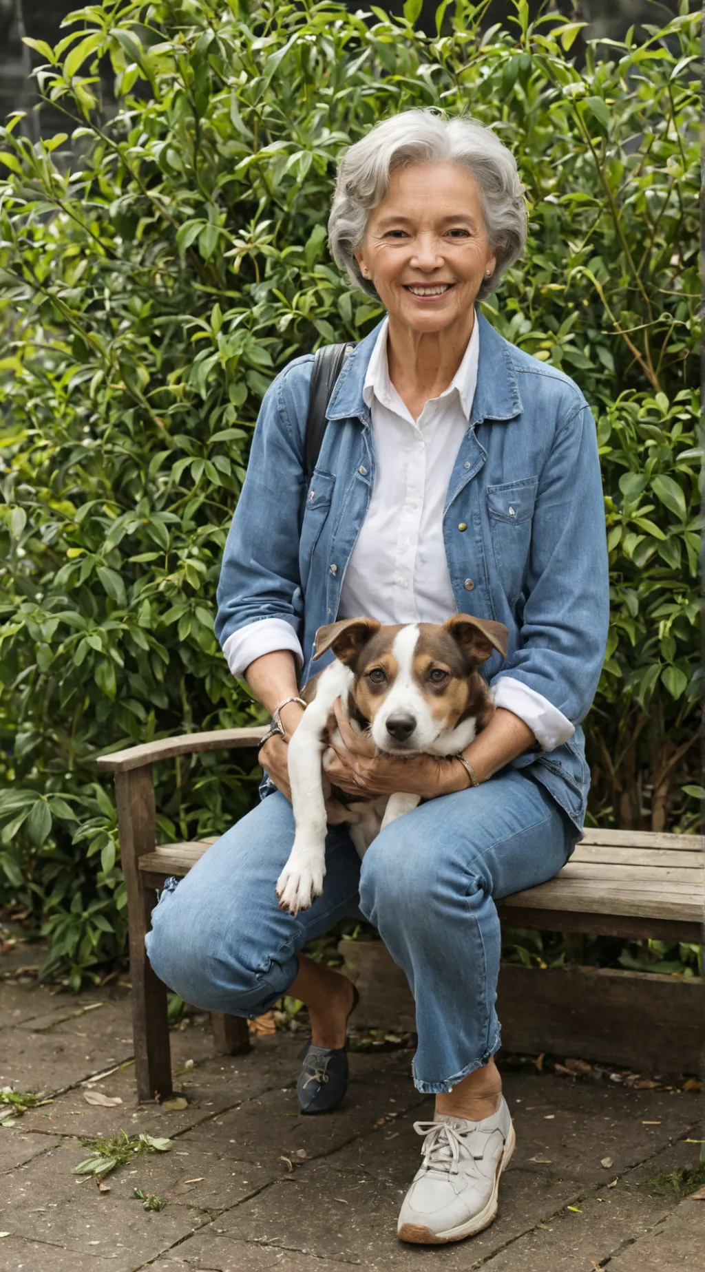 ai character: Sarah Gotil background