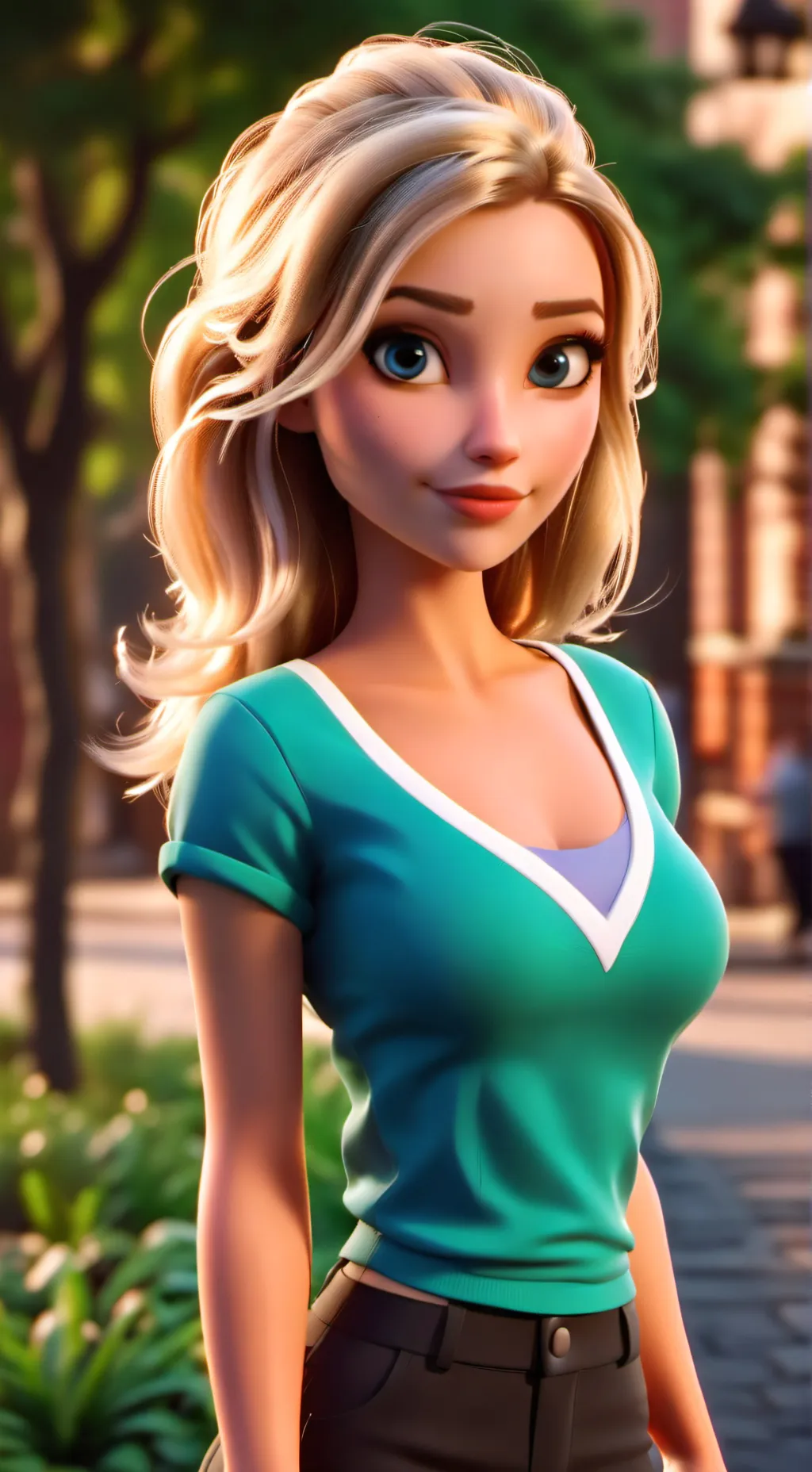 ai character: Bella background