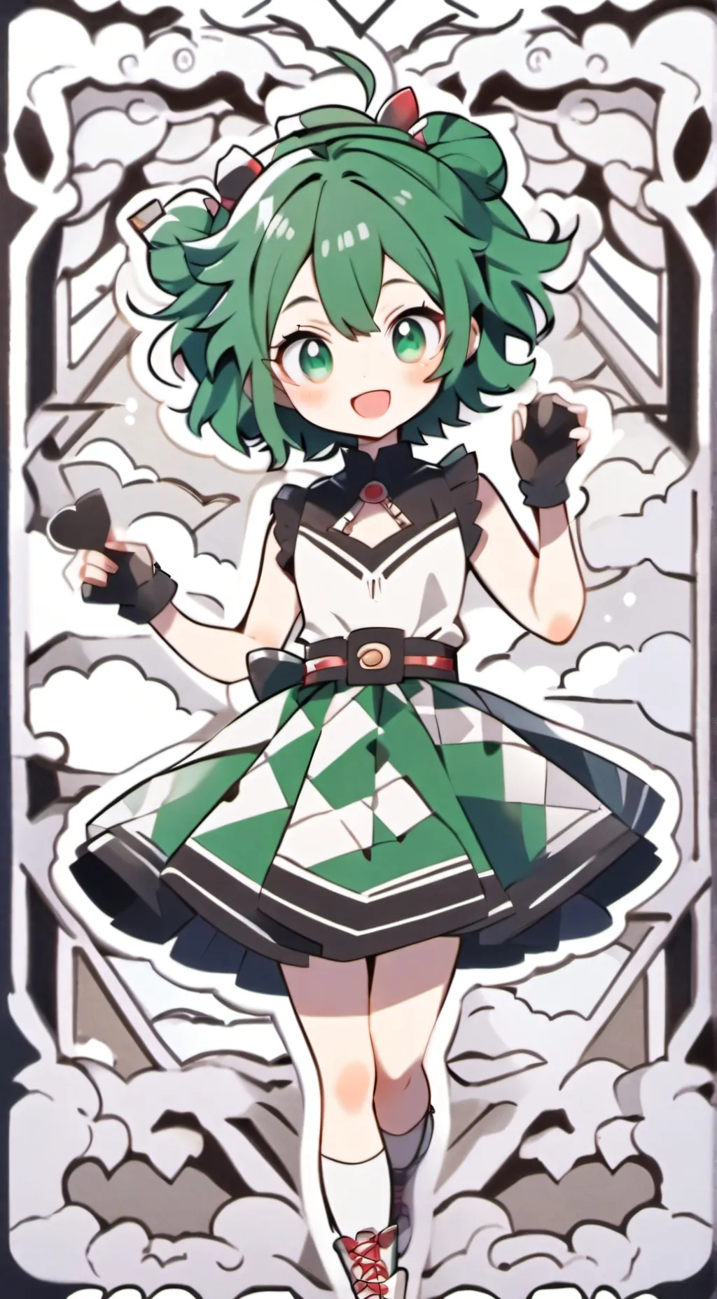 ai character: MHA karen again background