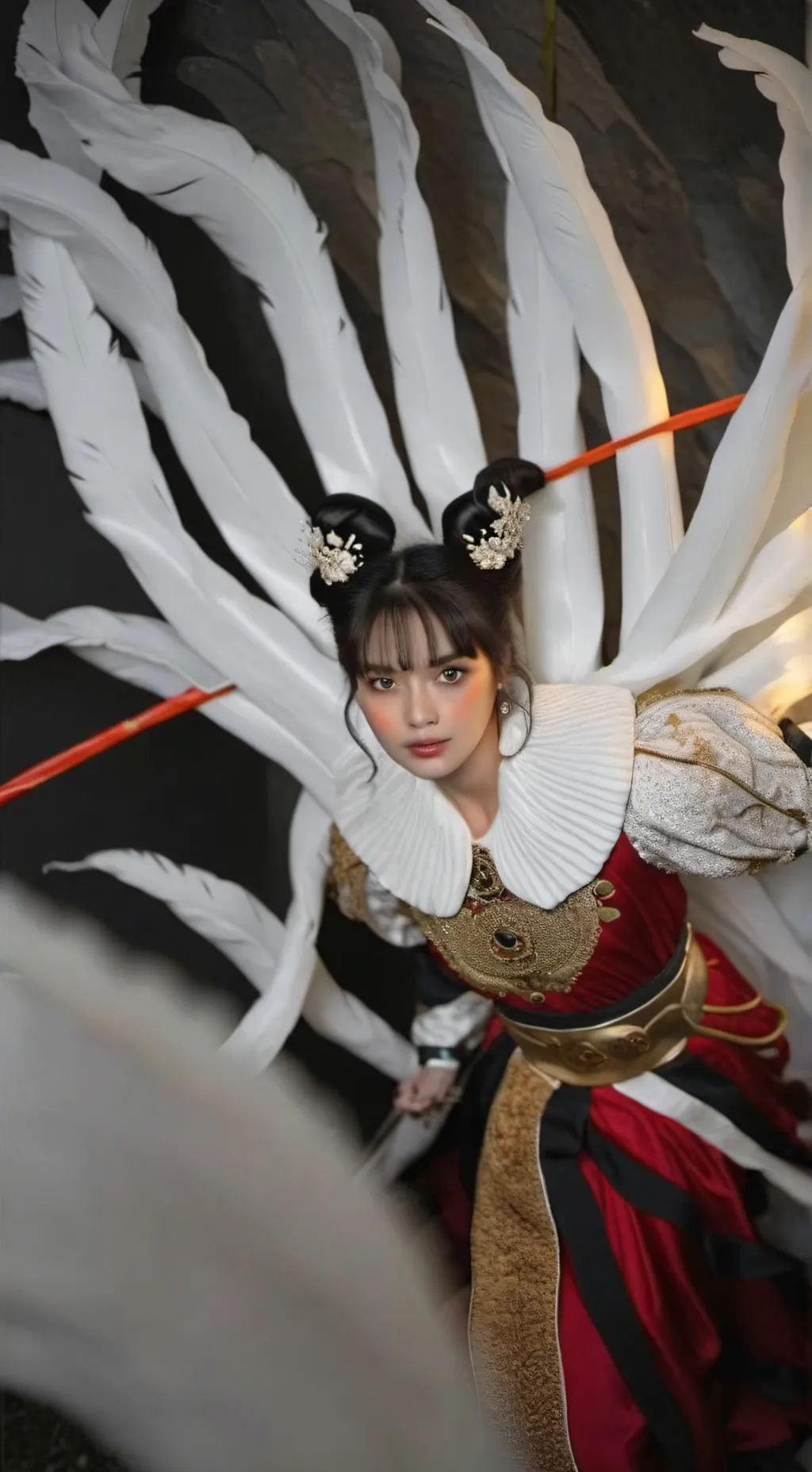 ai character: LALISA(blackpink) background