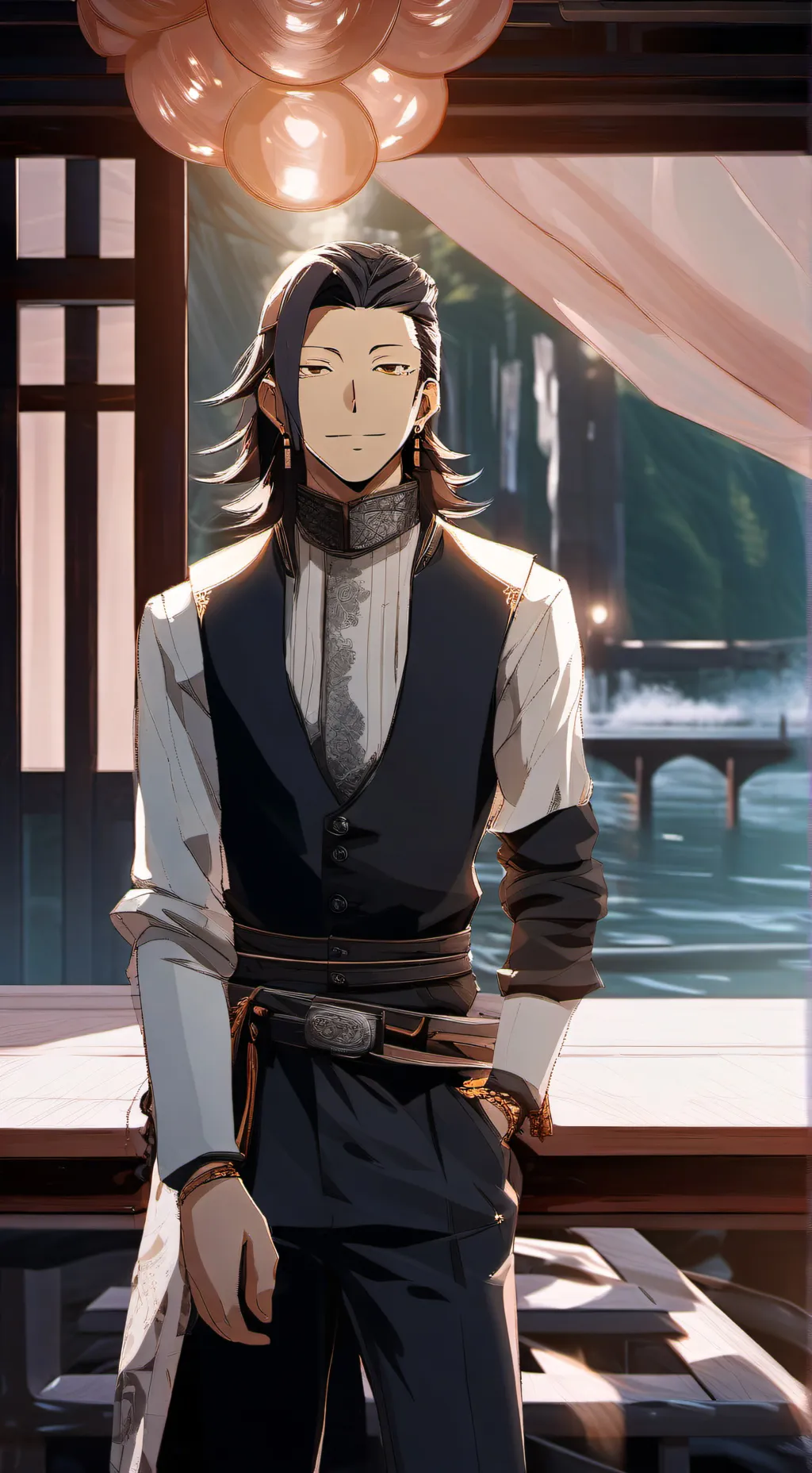 ai character: Suguru Geto background