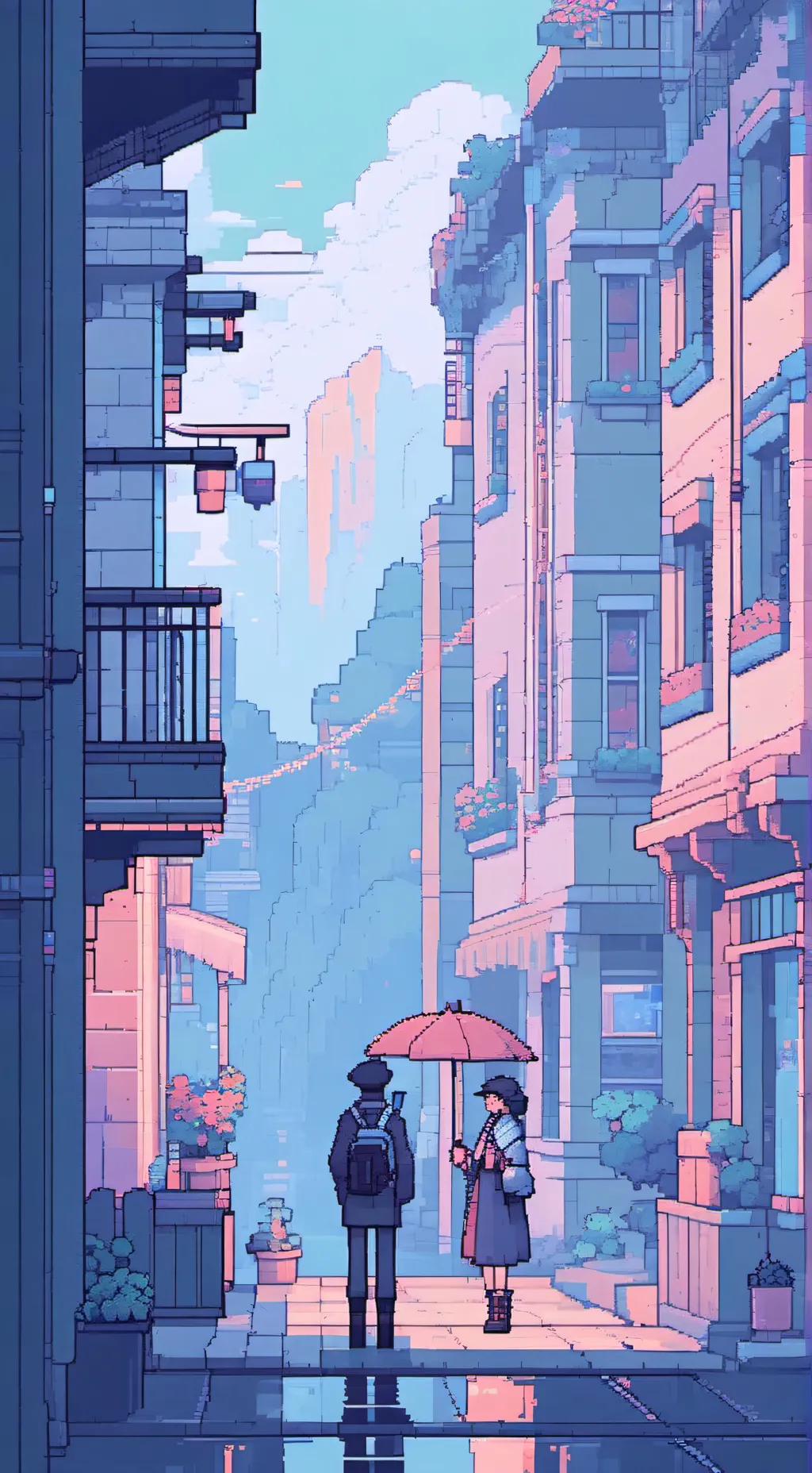 ai character: jstn x larx background