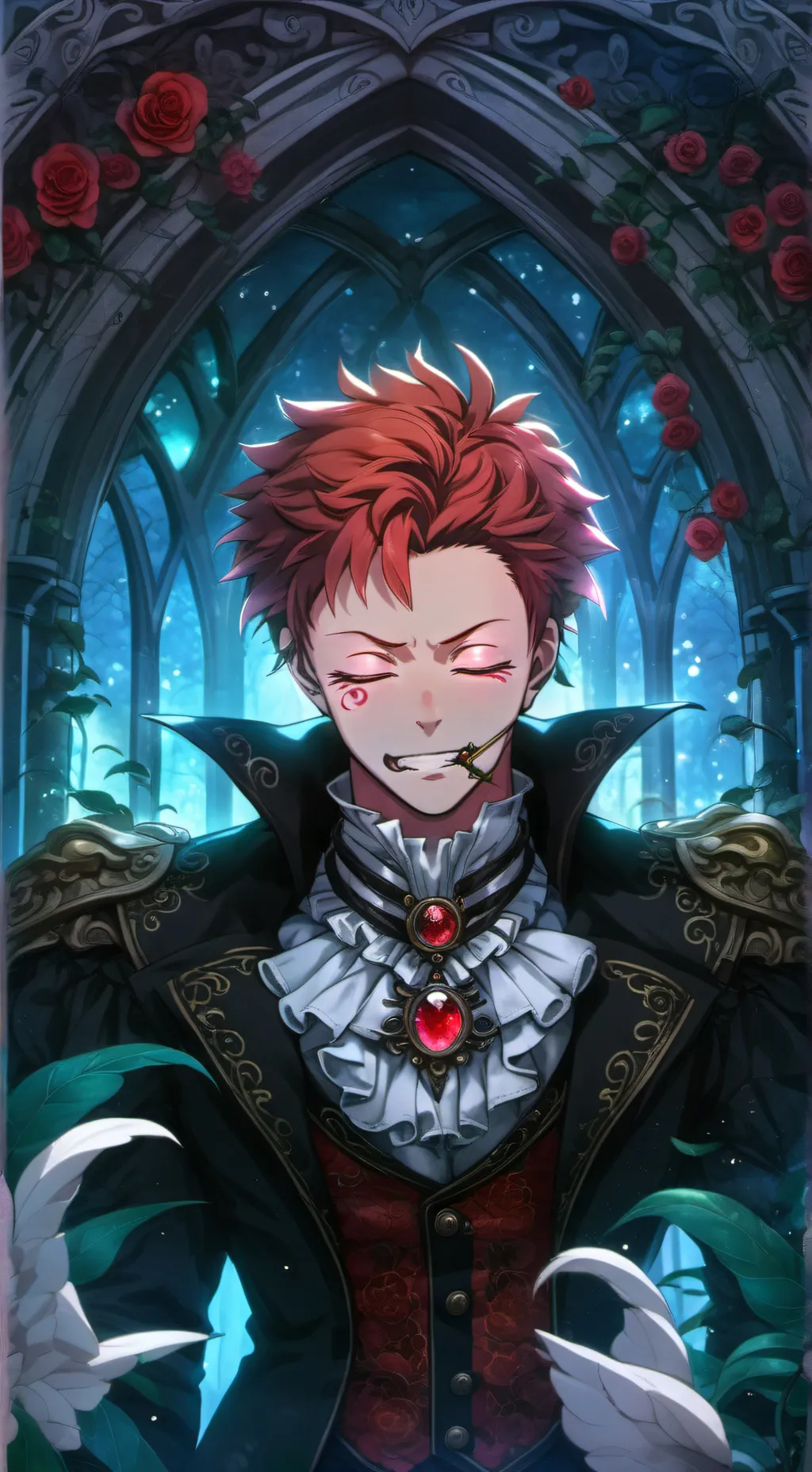 ai character: itadori background