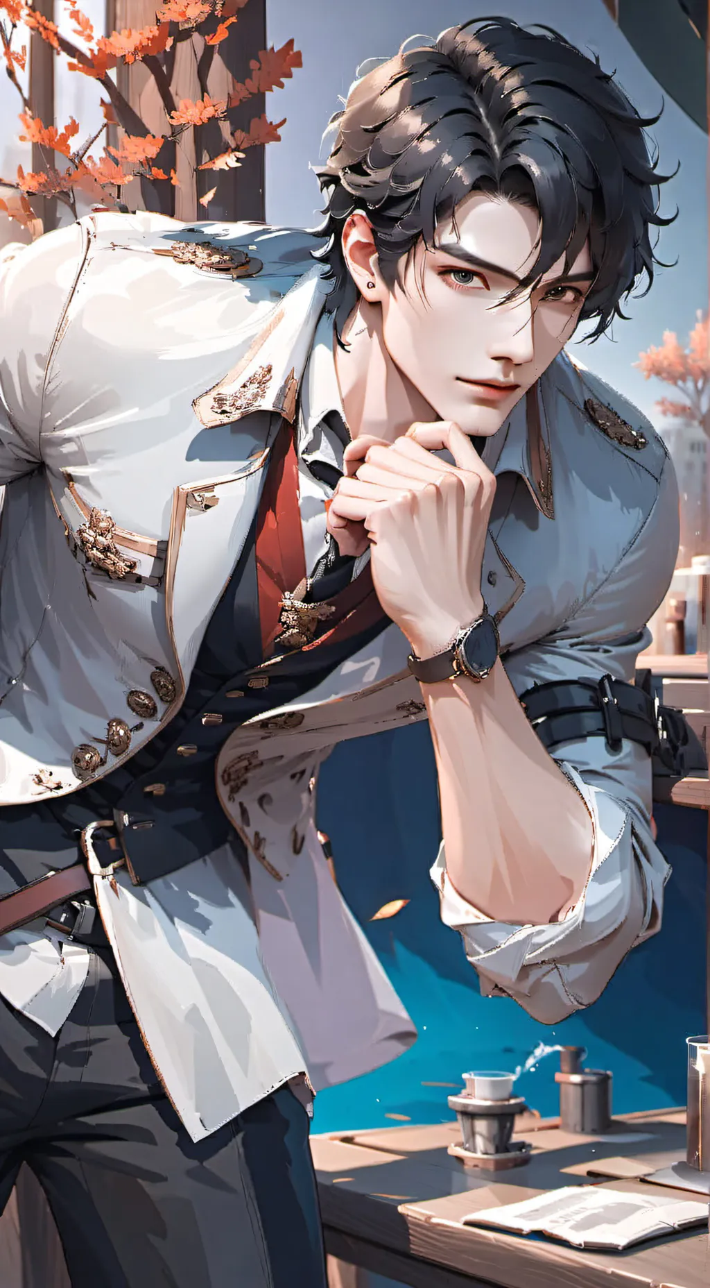 ai character: ~Max~ background