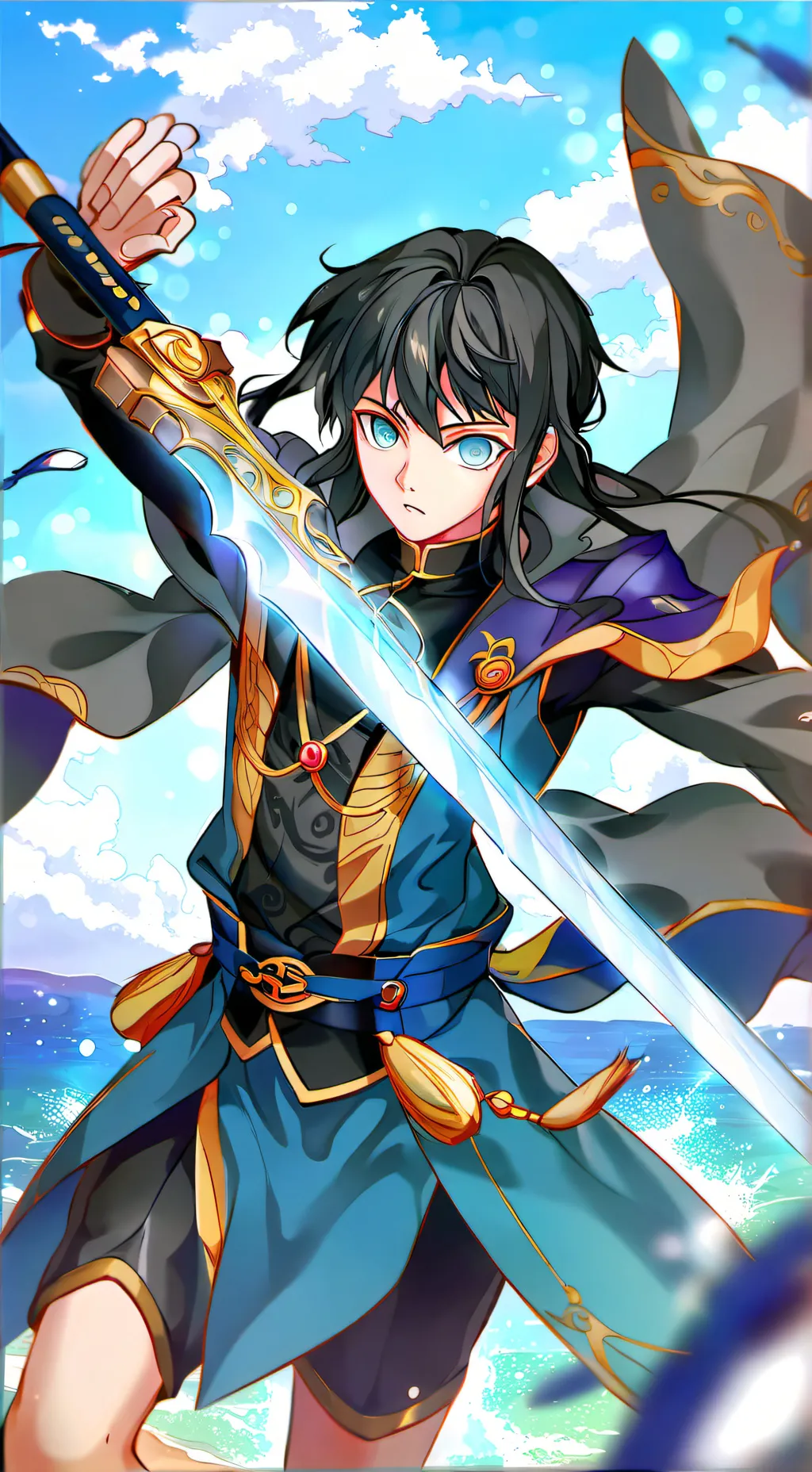 ai character: treinamento,Tokito background