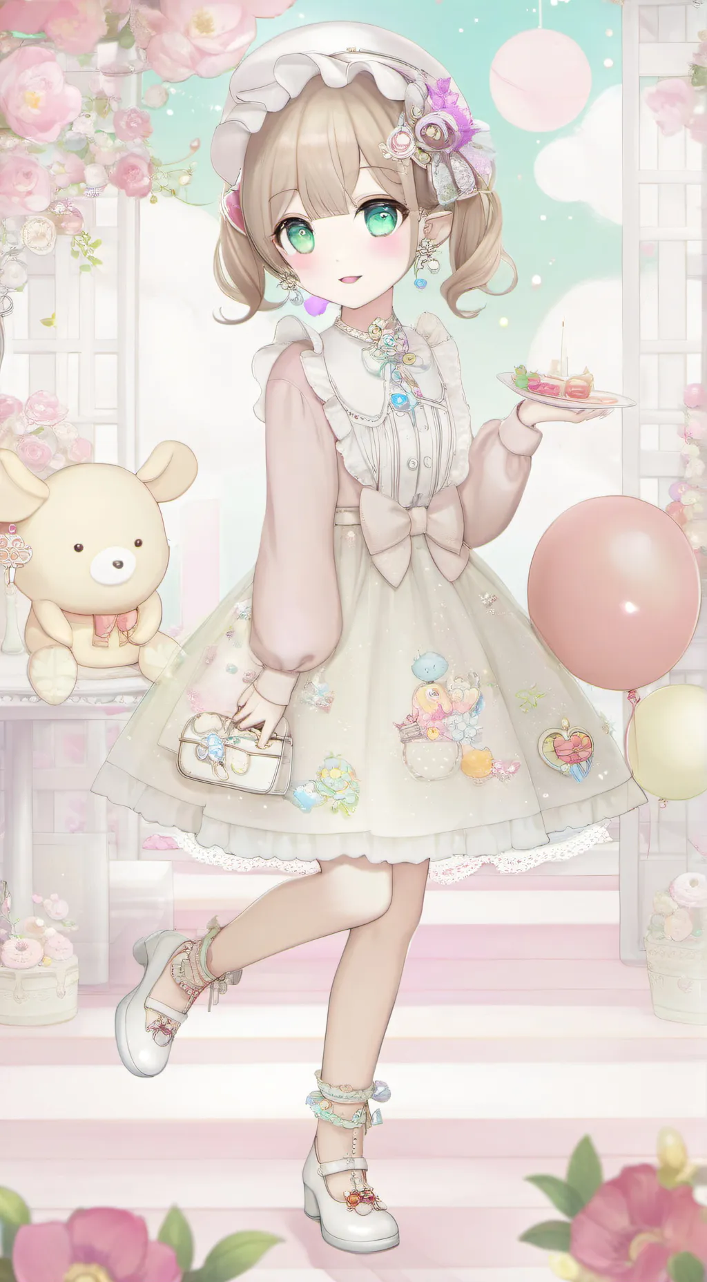 ai character: SPRUNKI background