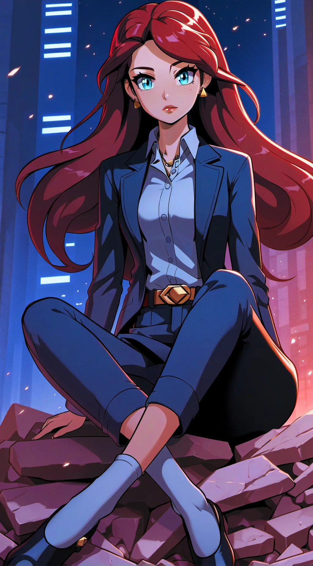 ai character: Victoria background