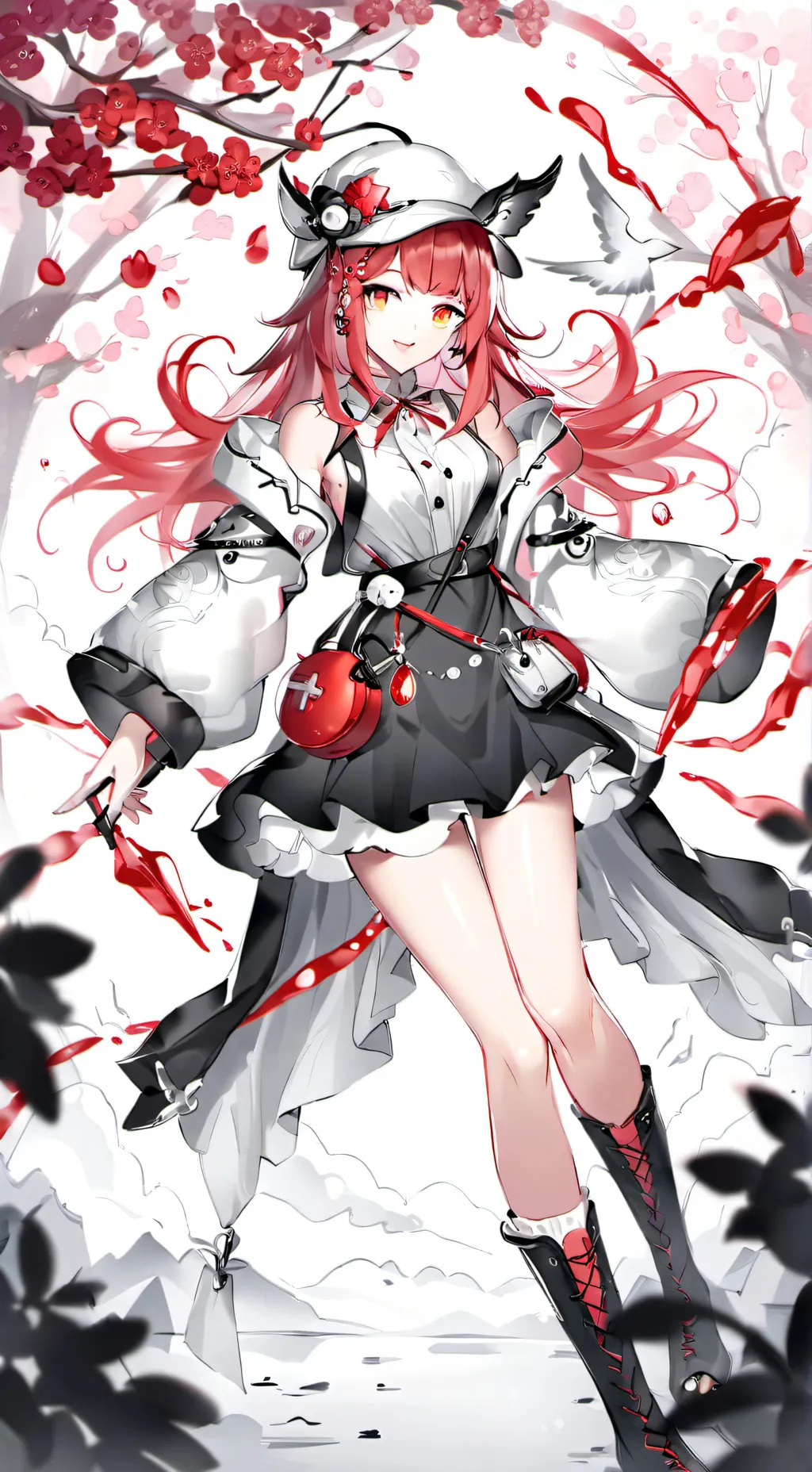 ai character: emily background