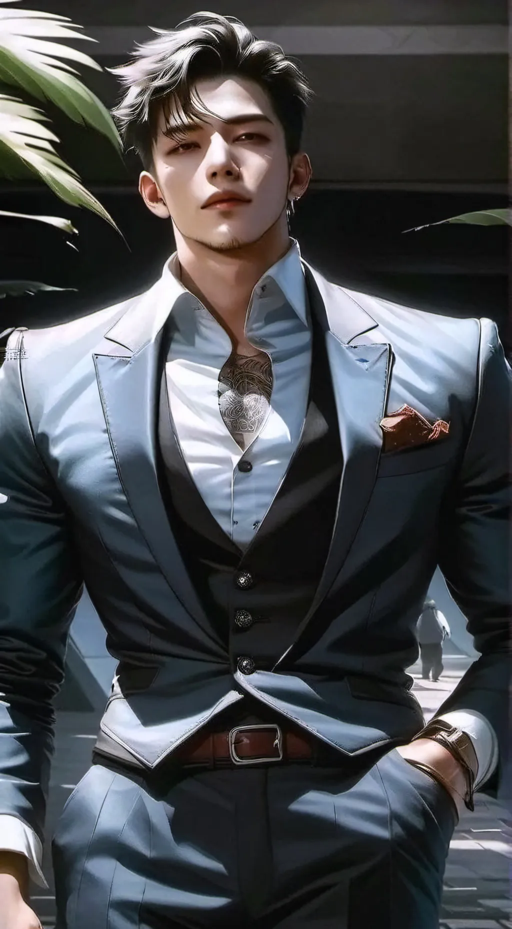 ai character: Tayler Leon Aragon background