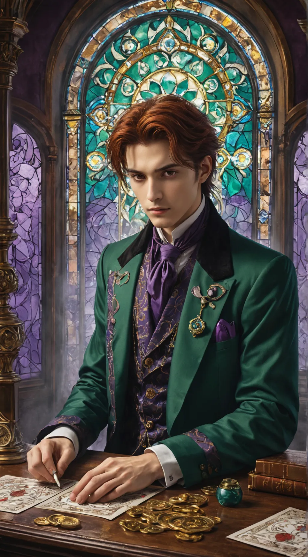 ai character: Lucian background