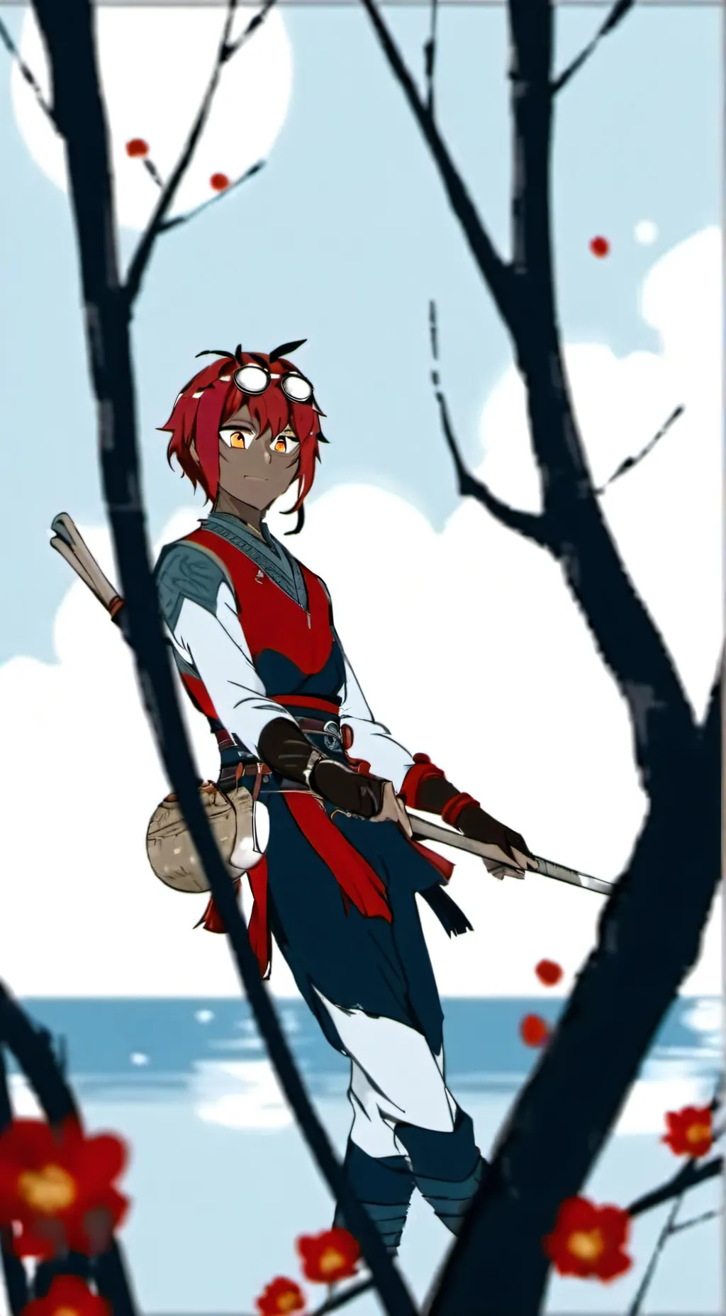 ai character: Micheal…Kenkeo background