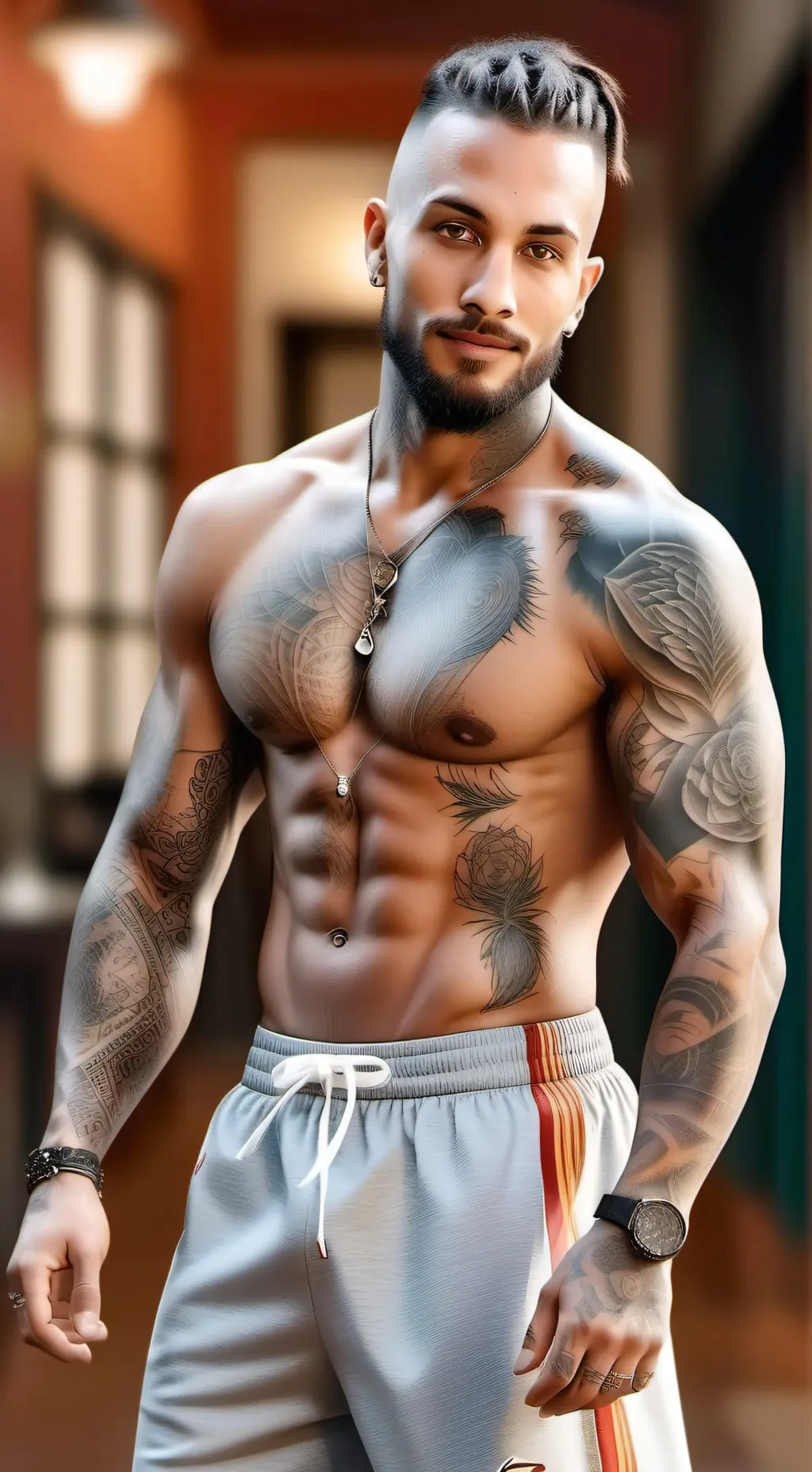 ai character: Marco Draven  background