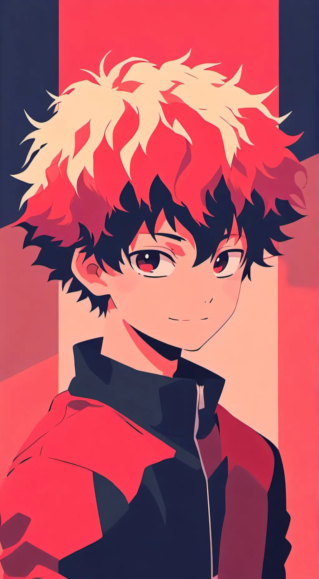 ai character: Drunk Bakugo  background