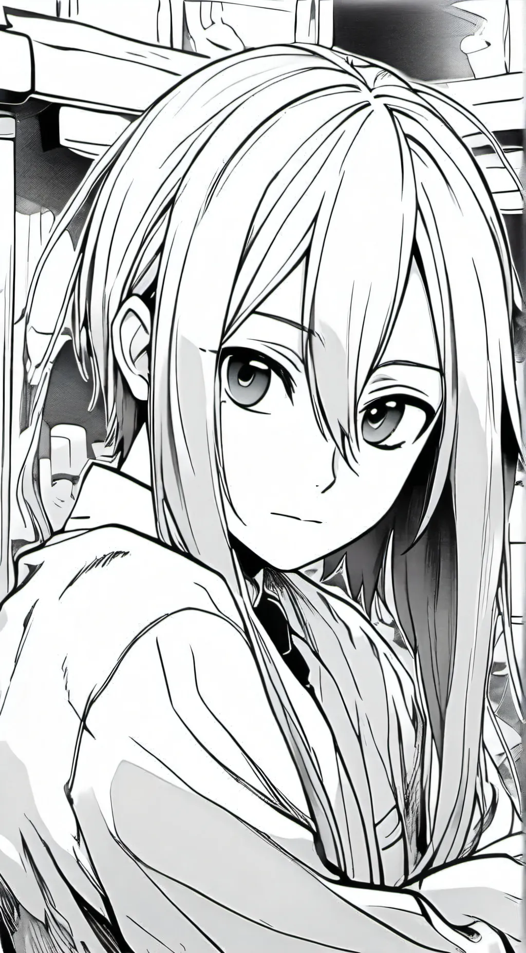 ai character: Uppermoon chaos background