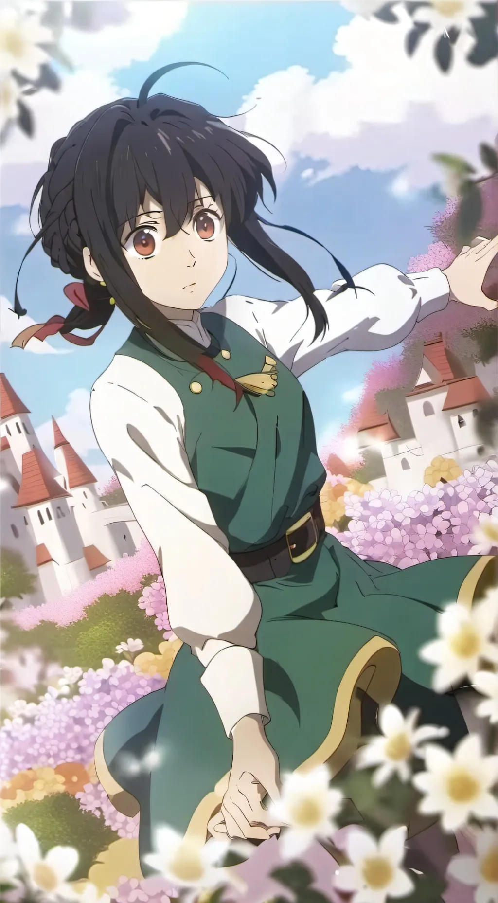 ai character: kny background