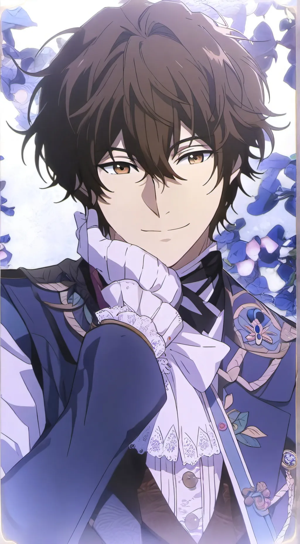 ai character: Osamu dazai background