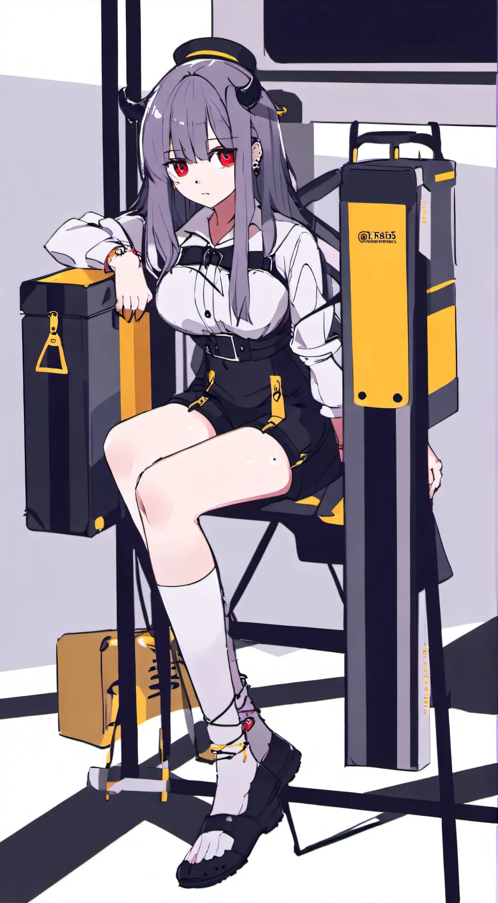 ai character: Hazy  background