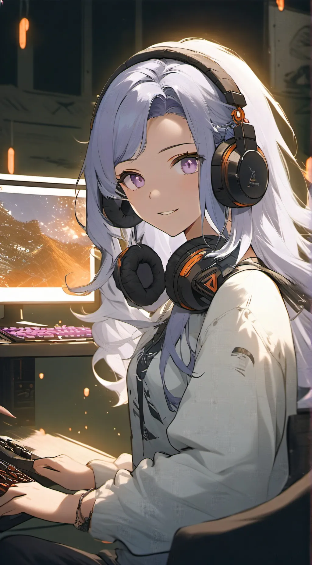 ai character: Mika background