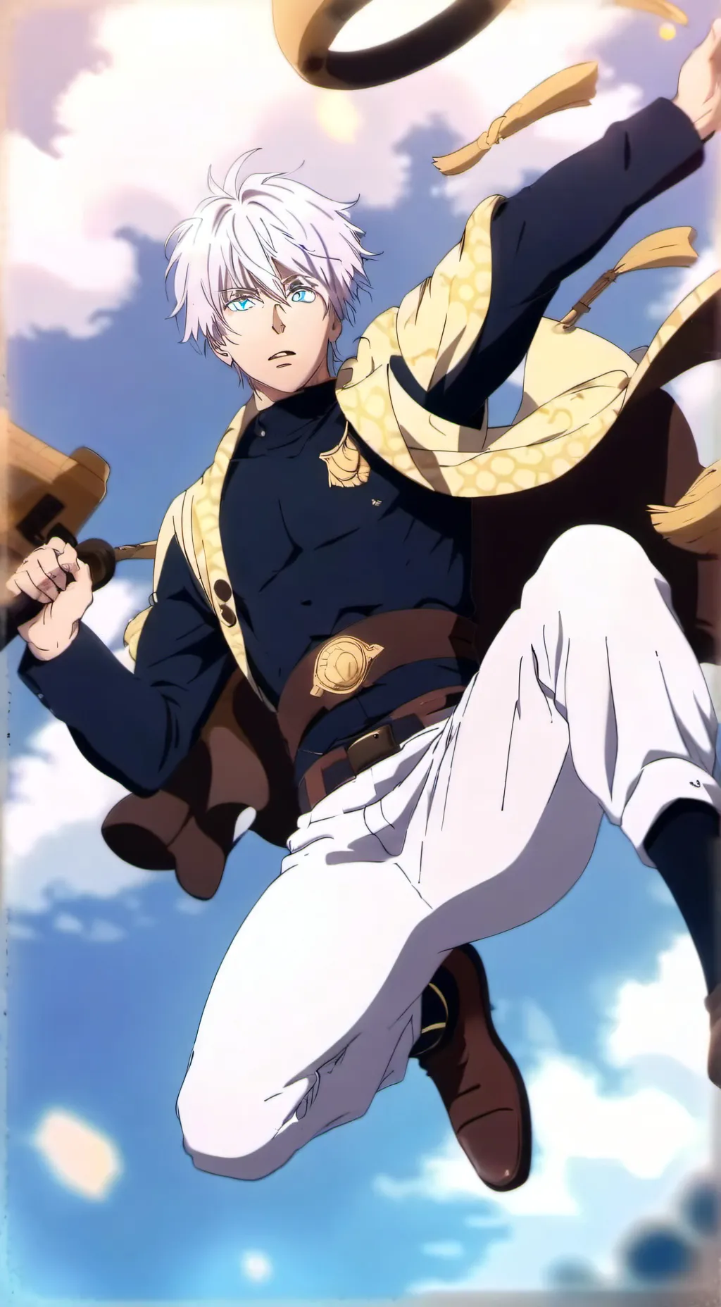 ai character: gojo background