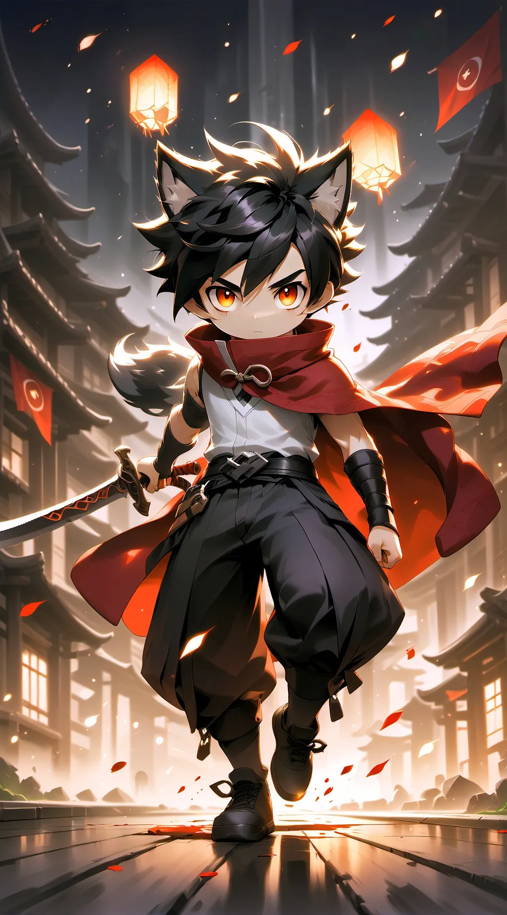 ai character: perqui pirque background