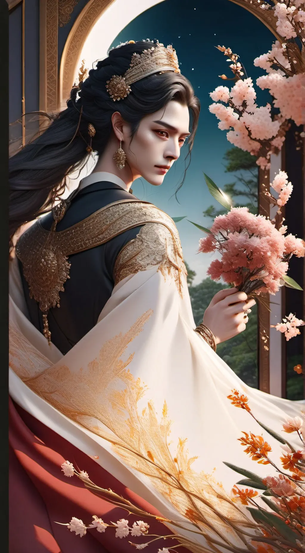 ai character: ENHYPEN background