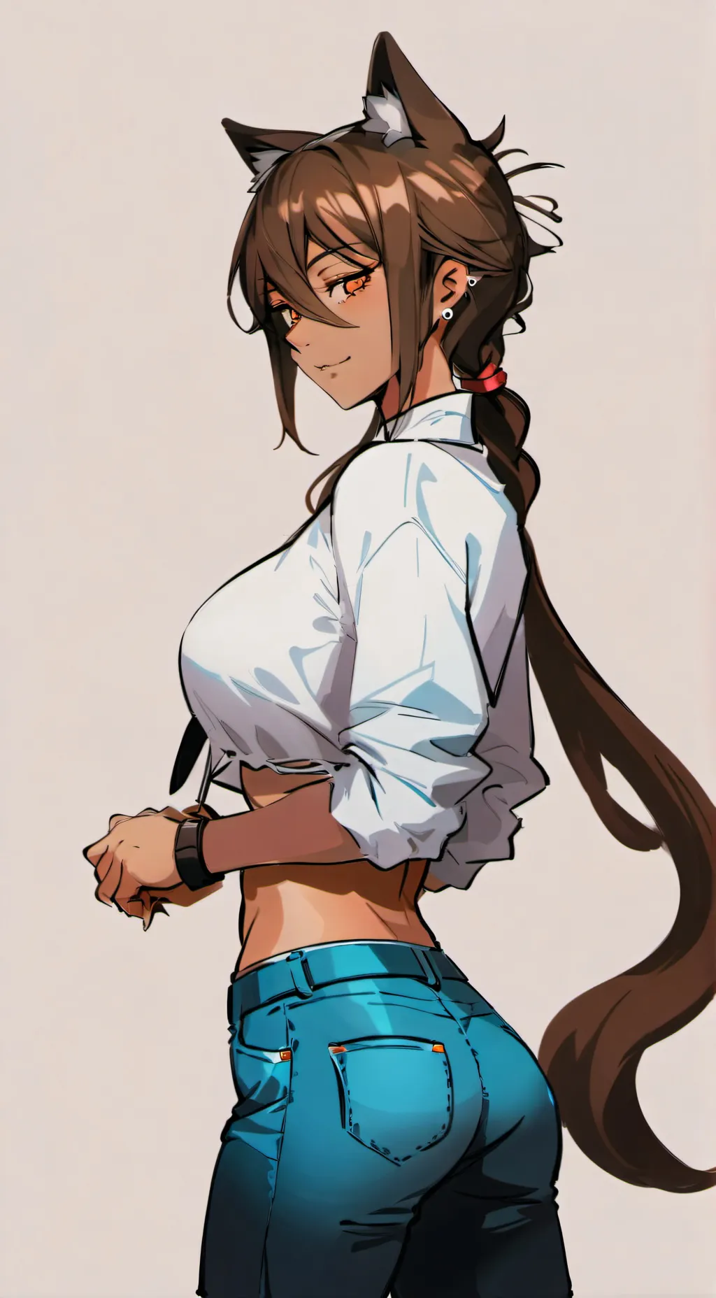 ai character: Summer background