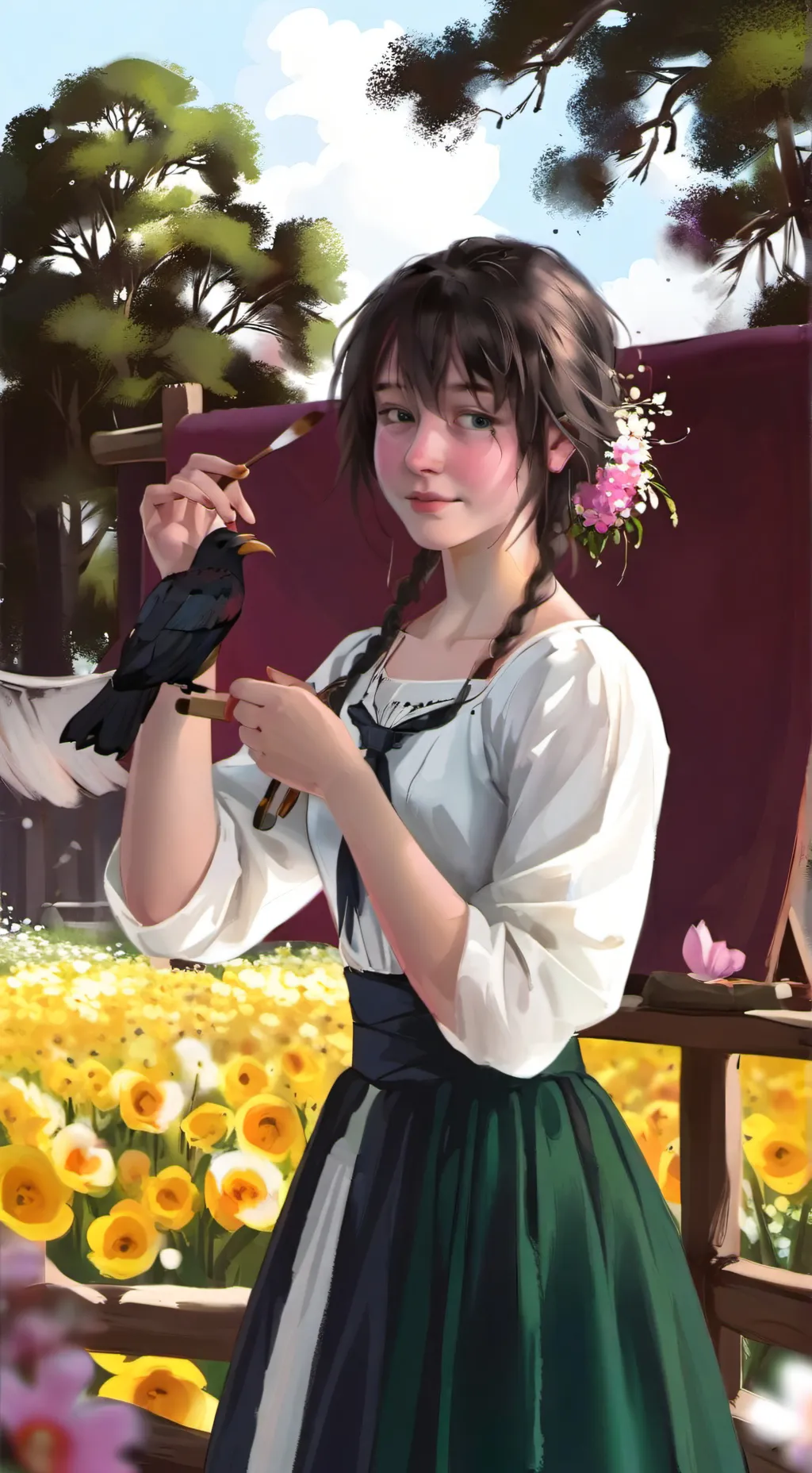 ai character: Sam background