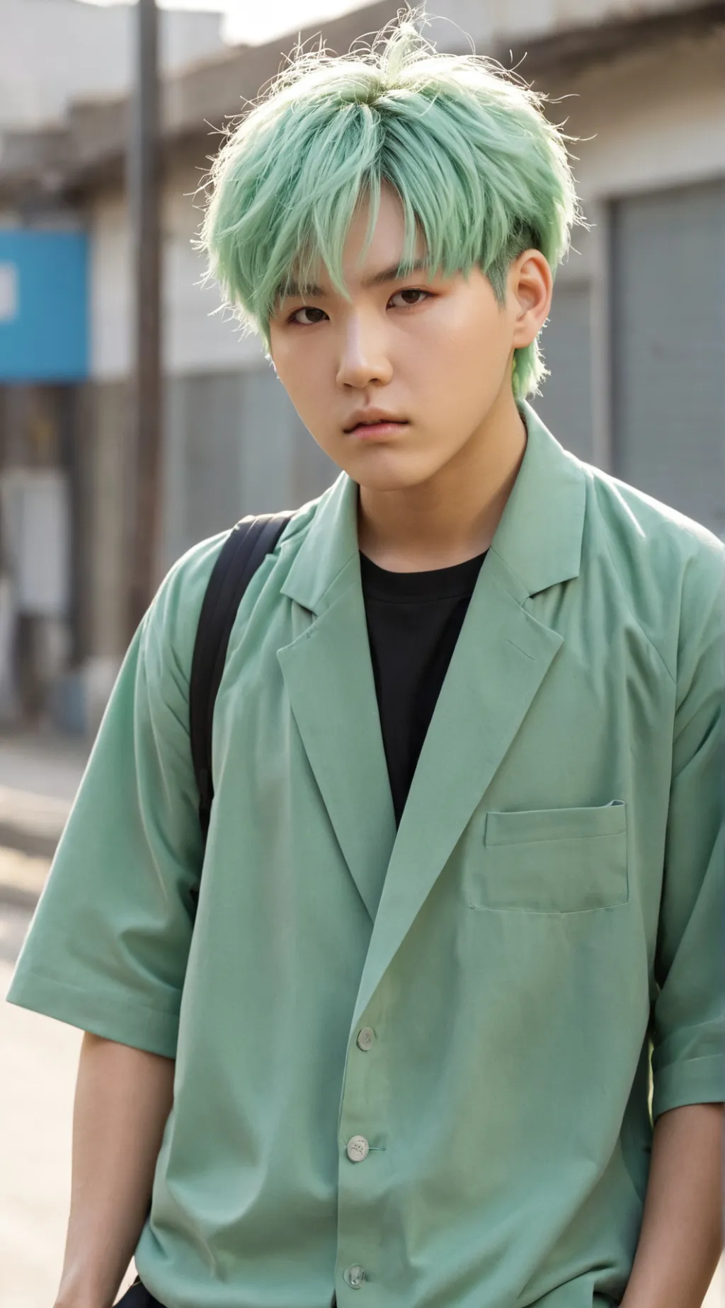 ai character: Min Yoongi background