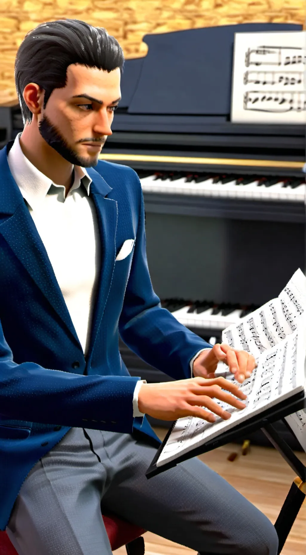 ai character: Spiderman school background