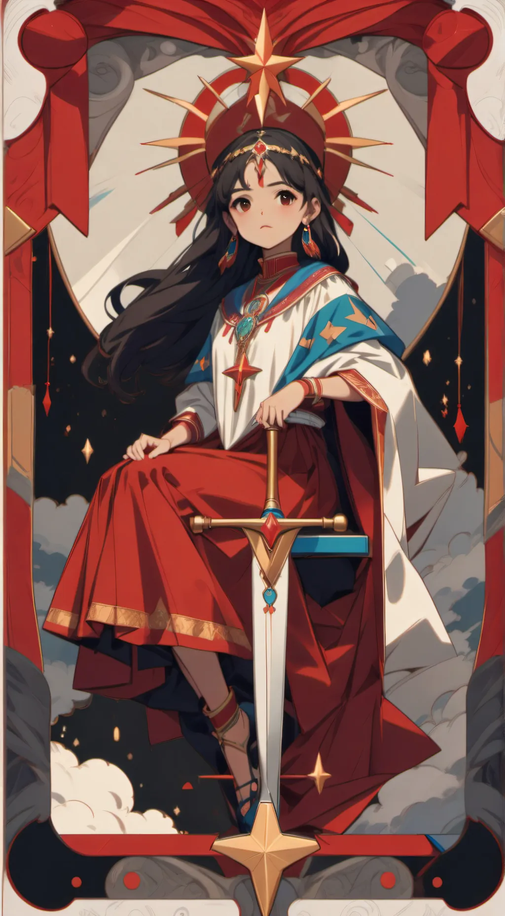 ai character: maya background